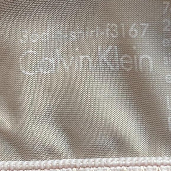 Calvin Klein Perfectly Fit T-Shirt Bra Nude F3167 36D Underwire - Picture 2 of 4